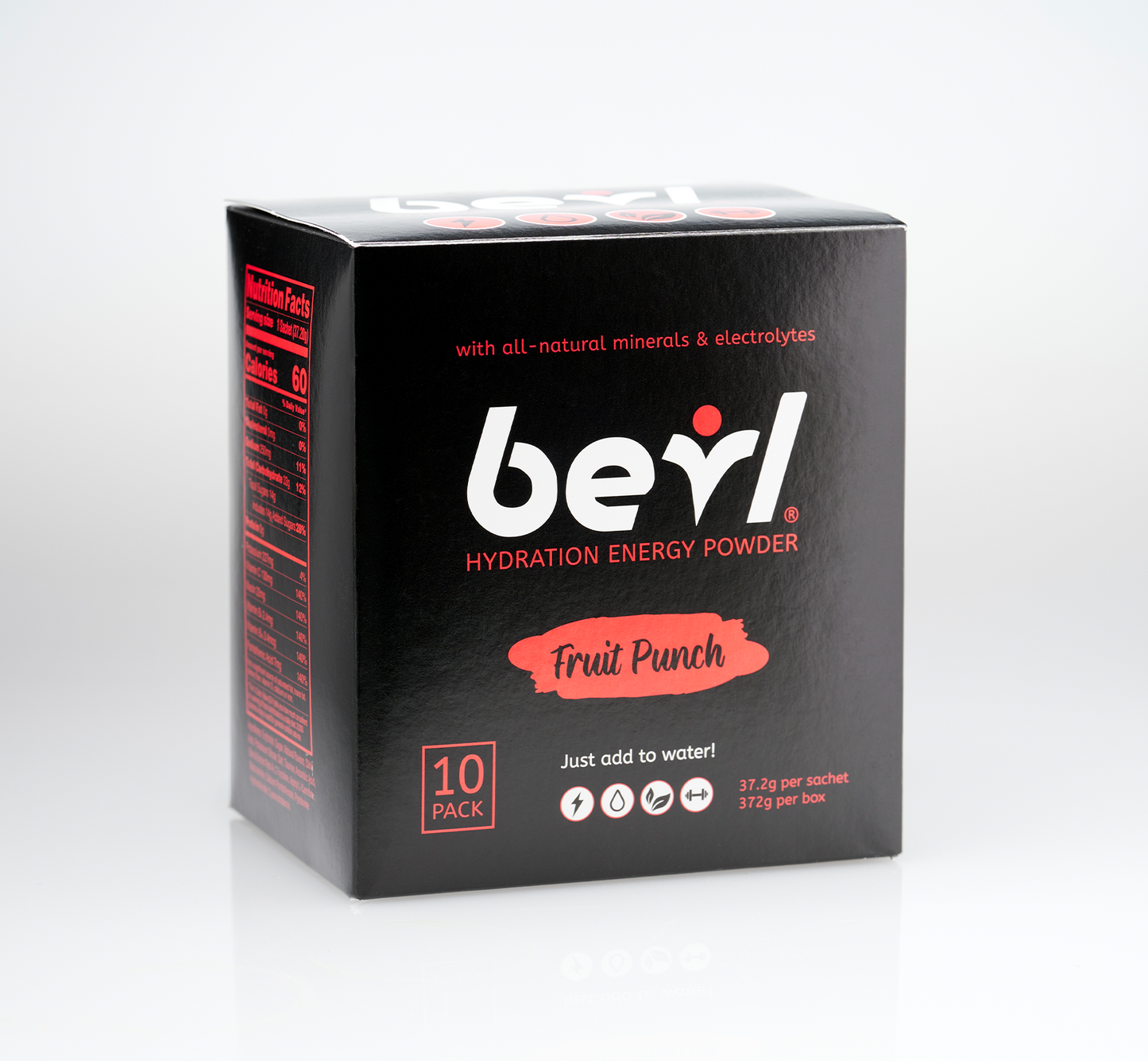 Fruit Punch Hydration Energy Powder