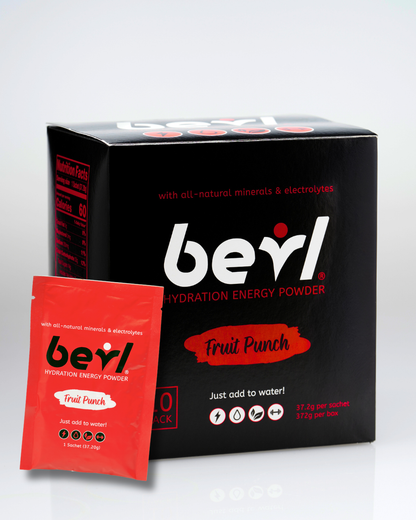 Fruit Punch Hydration Energy Powder